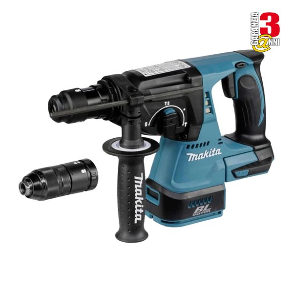 trapano tassellatore 18v sds plus 24 mm makita dhr243z brushless rotary hammer