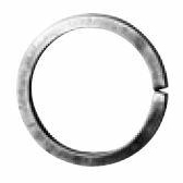 Cerchio liscio 491/8  in ferro quadro da 12 diametro 10 cm