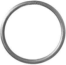 Cerchio liscio 1802/38 in ferro piatto 14 x 8 diametro 16 cm